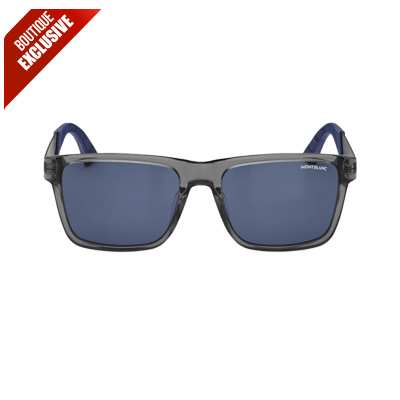 Montblanc 133065 SUNGLASSES WITH GREY COLOURED ACETATE FRAME