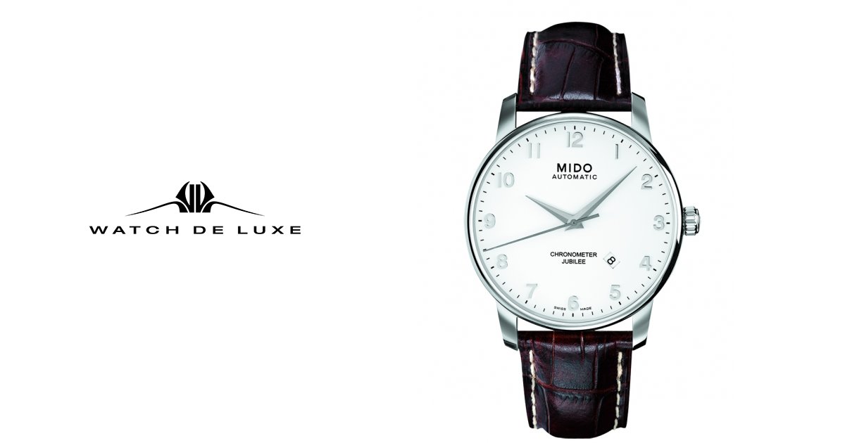 Mido Baroncelli Chronometer Jubilee M86904118 WATCH DE LUXE