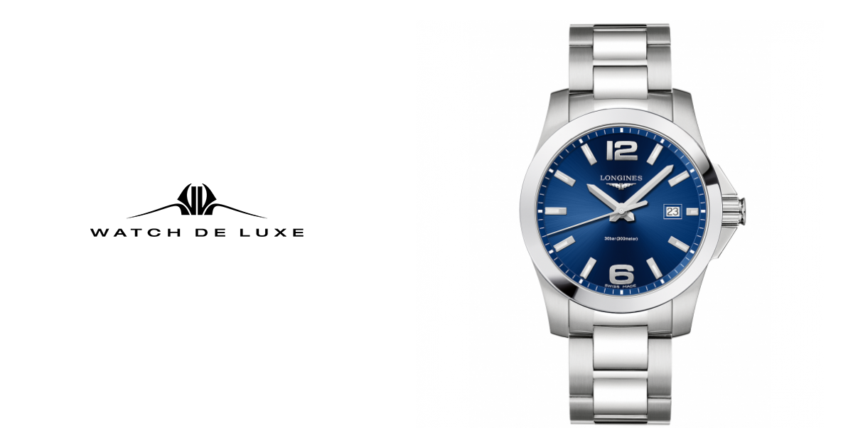 Longines Conquest L37594966 WATCH DE LUXE