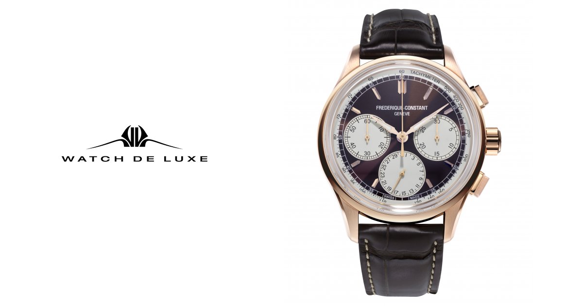 Frederique Constant Flyback Fc 760chc4h4 Watch De Luxe