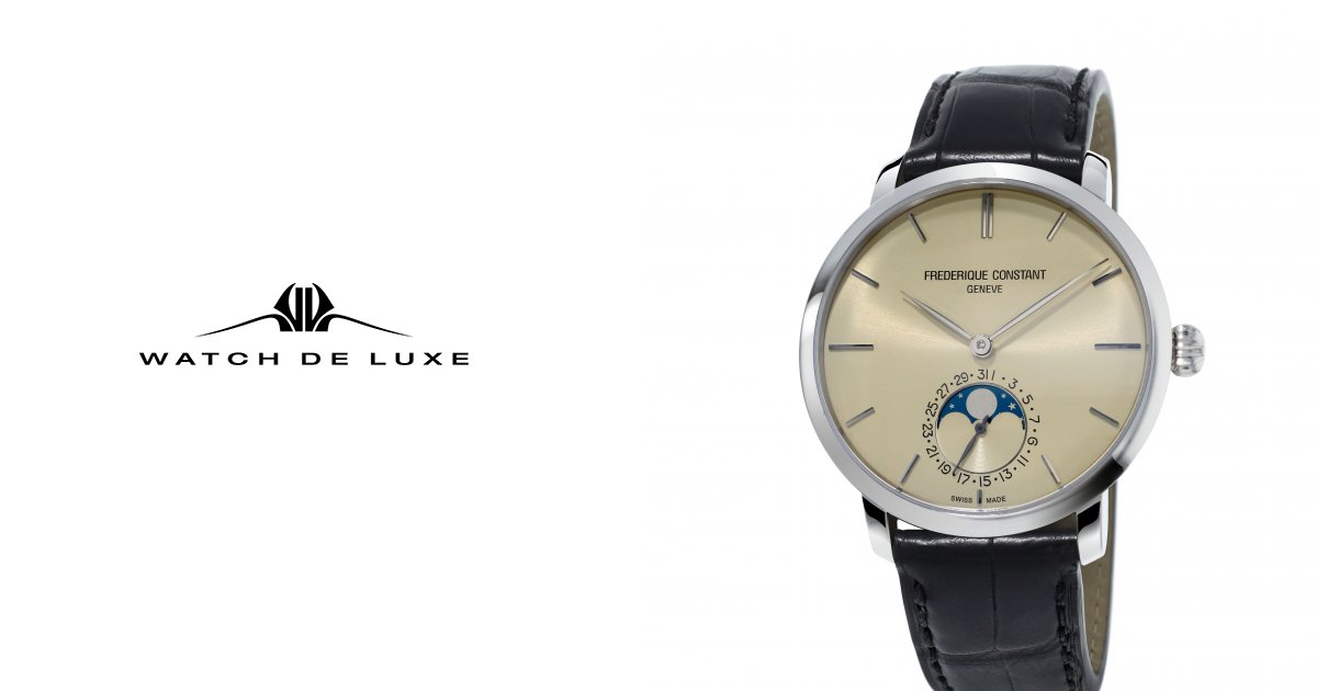 Frederique Constant Slimline FC 705BG4S6 WATCH DE LUXE