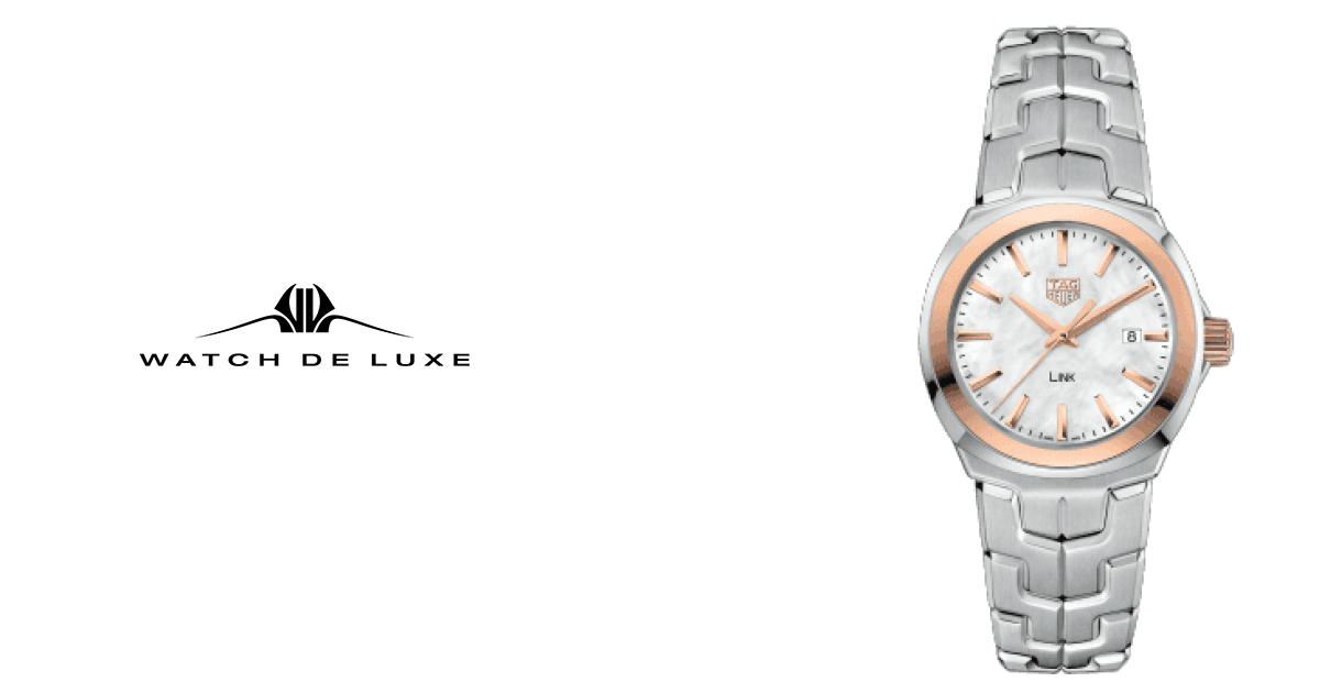 Tag heuer link ladies hot sale 32mm quartz date watch