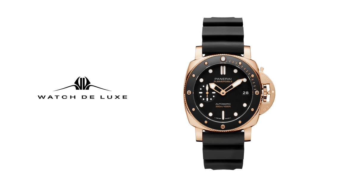 Panerai Submersible Goldtech PAM01164 WATCH DE LUXE