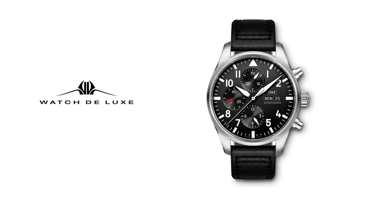 IWC Schaffhausen Pilot s Watch IW377709 WATCH DE LUXE