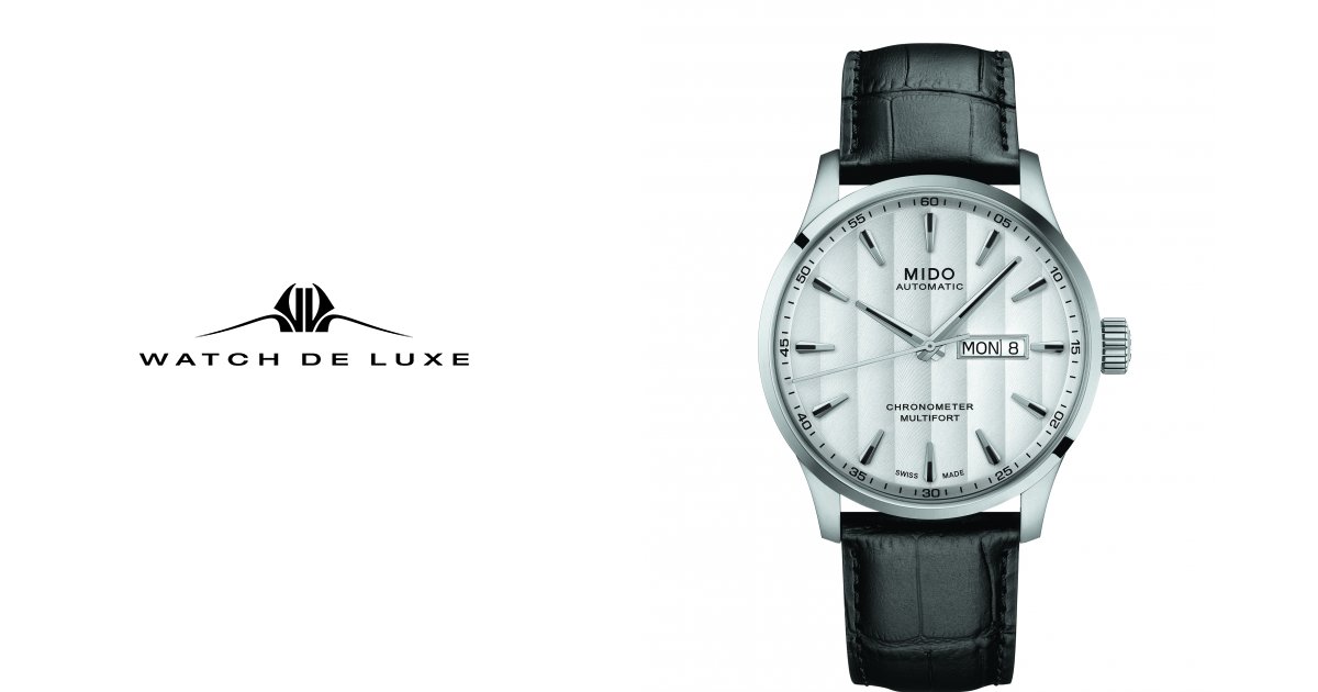 Mido Multifort Chronometer M0384311603100 WATCH DE LUXE