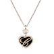 Chopard Happy Hearts 79A075-5201 PENDANT ROSE GOLD, DIAMOND, ONYX  60CM