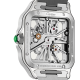 Cartier Santos de Cartier WHSA0028 40mm acél tok acél, és plusz bőr szíj