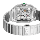 Cartier Santos de Cartier WHSA0028 40mm acél tok acél, és plusz bőr szíj