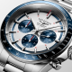 Longines Conquest CHRONOGRAPH l38354986 42mm acél tok acél csat