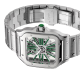 Cartier Santos de Cartier WHSA0028 40mm acél tok acél, és plusz bőr szíj