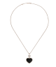 Chopard Happy Hearts 79A075-5201 PENDANT ROSE GOLD, DIAMOND, ONYX  60CM