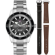 Rado Captain Cook High-Tech Ceramic Driver + 2 szíj R32105158 42mm  Ceramic case with steel ceramic buckle