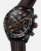 TAG Heuer Carrera CHRONOGRAPH X PORSCHE ORANGE RACING CBN2A1M.FC6526 44mm Fém kerámia tok bőr szíj