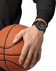 Tissot Supersport CHRONO BASKETBALL EDITION T125.617.36.081.00 45mm acél tok fekete PVD bevonat  bőr szíj