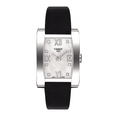 Tissot GENEROSI-T T007.309.16.116.00 34x35 steel case with leather strap