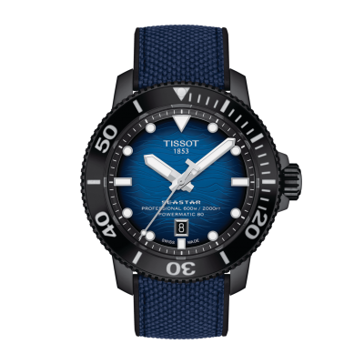 Tissot SEASTAR 2000 PROFESSIONAL POWERMATIC 80 T120.607.37.041.00 46mm steel case with rubber strap