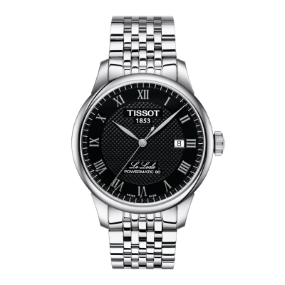 Tissot LE LOCHE POWERMATIC 80 T006.407.11.053.00 39 mm Stahlgehäuse mit Stahlschließe