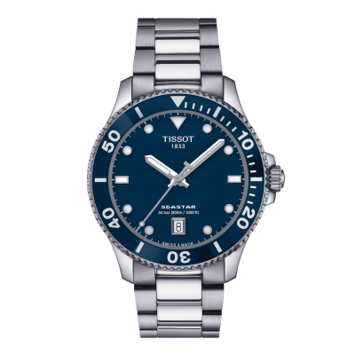 Tissot Seastar 1000 QUARTZ T120.410.11.041.00 40mm acél tok acél csat