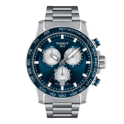Tissot T-Sport SUPERSPORT CHRONO T1256171104100 46mm steel case with steel buckle