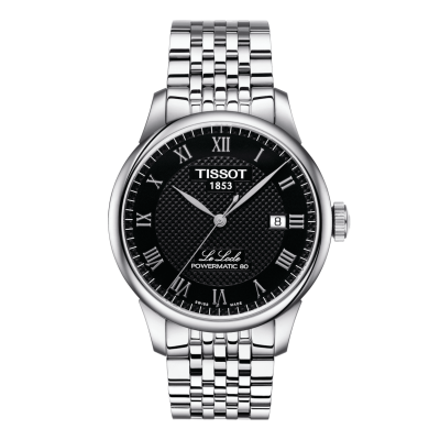 Tissot T-Classic LE LOCLE POWERMATIC 80 T0064071105300 39mm steel case with steel buckle