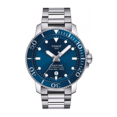 Tissot Seastar 1000 POWERMATIC 80 T120.407.11.041.03 43mm acél tok acél csat