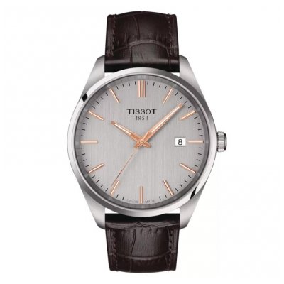 Tissot PR100 QUARTZ T150.410.16.031.00 40mm Stahlgehäuse mit Lederband