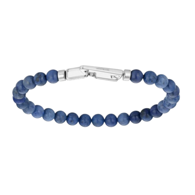 Montblanc 12584963 WRAP ME BRACELET IN STEEL AND SODALITE  '63