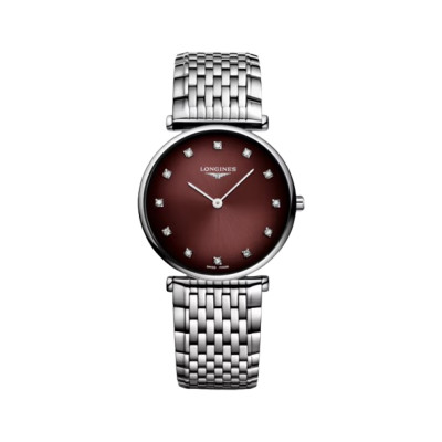 Longines La Grande Classique de Longines L45124916 Women's quartz watch with diamond indexes 29mm