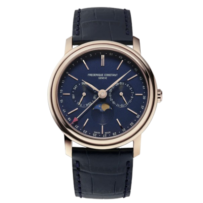 Frederique Constant Classic INDEX BUSINESS TIMER FC-270N4P4 Men's quartz watch 40mm