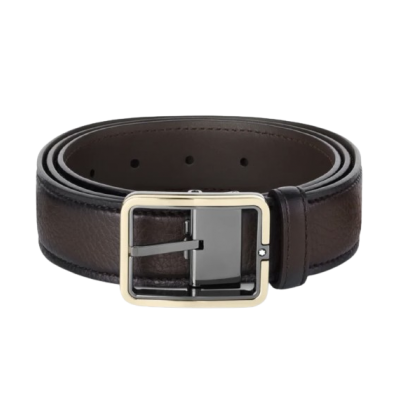 Montblanc 1200x35x5mm 131190 BROWN 35 MM LEATHER BELT