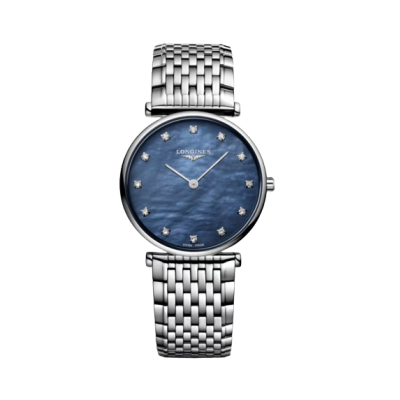 Longines La Grande Classique de Longines L45124816 Women's quartz watch with diamond indexes 29mm