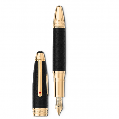 Montblanc Meisterstück AROUND THE WORLD IN 80 DAYS SOLITAIRE 128485 LEGRAND FOUNTAIN PEN  M