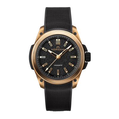 Norqain WILD ONE GOLD 42MM LIMITED EDITION NNQ3000GGB1LA/B003 42mm Titanium Gold case with rubber strap