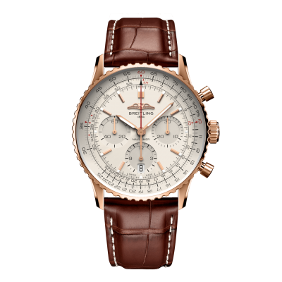 Breitling Navitimer B01 Chronograph RB0139211G1P1 41mm arany tok bőr szíj