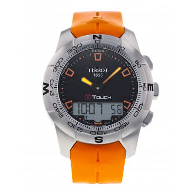 Tissot Touch Collection T33.1.598.59 41mm steel case with rubber strap