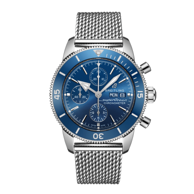 Breitling Superocean Héritage II Chronograph 44 A13313161C1A1 44mm Stahlgehäuse mit Stahlschließe