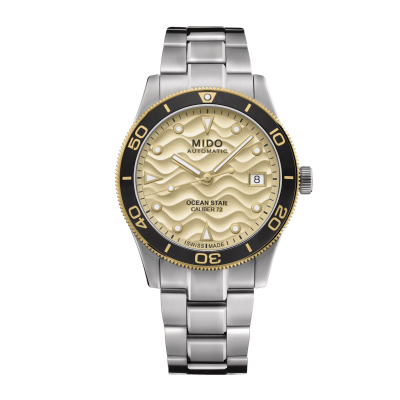 Mido Ocean Star Tribute M0269072102100 39mm Stahlgehäuse mit Metallband