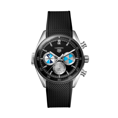 TAG Heuer Carrera LIMITED EDITION Chronograph Seafarer x Hodinkee CBS2014.FT6293 42mm steel case with rubber strap