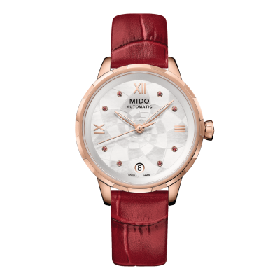 Mido Rainflower M0432073611800 34mm automata, rose gold colour PVD coating