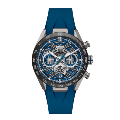 TAG Heuer Carrera CHRONOGRAPH EXTREME SPORT CBU2081.FT6274 44 mm titán-kerámia tok gumi szíj