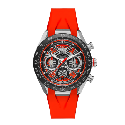 TAG Heuer Carrera CHRONOGRAPH EXTREME SPORT CBU2082.FT6275 44-mm-Gehäuse aus Titan-Keramik mit Kautschukband