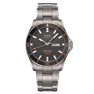 Mido Ocean Star 200 Titanium M0264304406100 M026.430.44.061.00 | ∅42.5mm titán tok Caliber 80